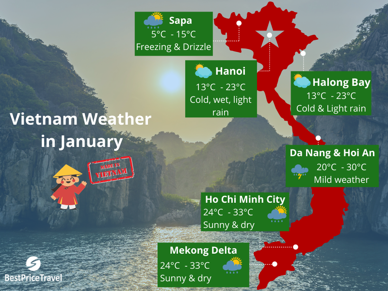 Vietnam Weather January: Temperatures & Best Places to Visit - BestPrice  Travel